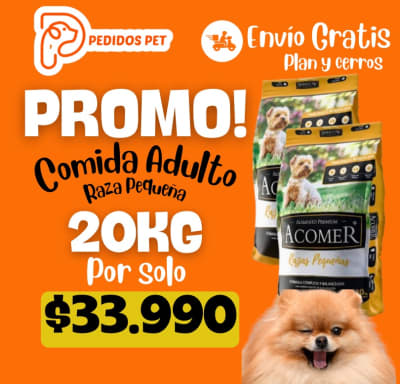PROMO! Acomer Raza Pequeña 20 KG