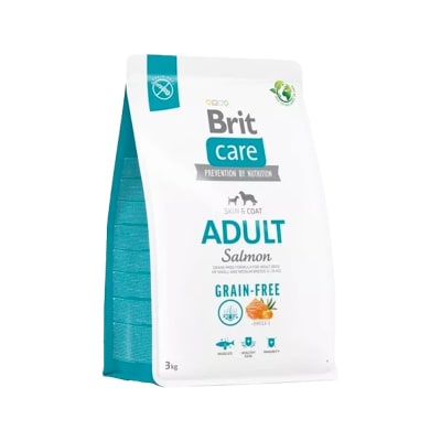 Brit Care Dog GF Adult Salmon 3 KG.