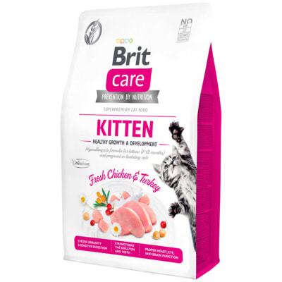 Brit Care Cat GF Kitten HG & D. 2 KG.