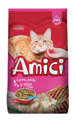 Amici Adulto Mix Carne Pollo Atún 11 Kg