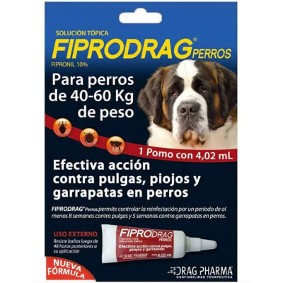 FIPRODRAG PERRO 40 - 60 KG (Estuche)1