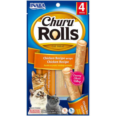Churu Rolls Cat Chicken x4
