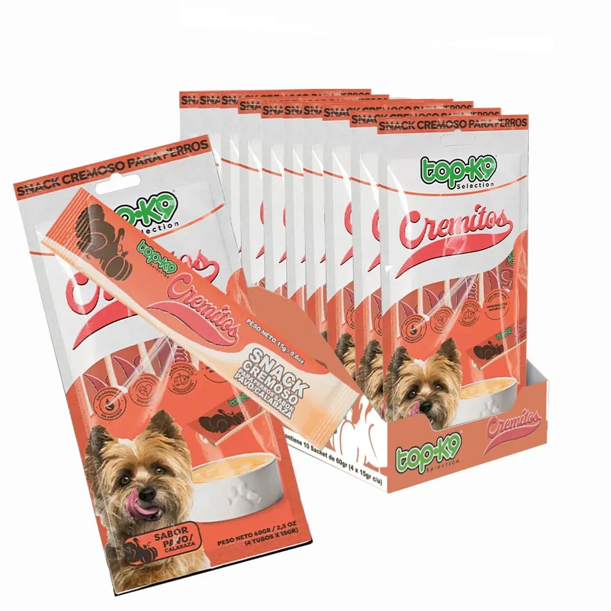 Snack Cremitos perro Pavo Calabaza | PEDIDOS PET