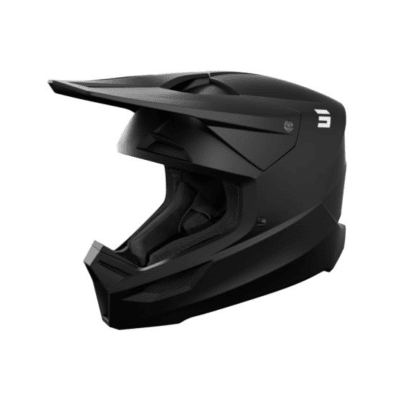 CASCO SHOT FURIOUS SOLID BLACK MATE / TALLA M1