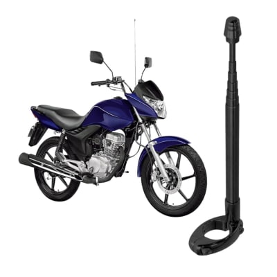 ANTENA CORTA HILO CURADO / NEGRA / 4RS1