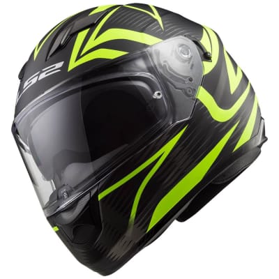 CASCO LS2 FF320 STREAM EVO EXO NEGRO AMARILLO XL