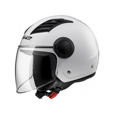 CASCO LS2 OF562 AIRFLOW BLANCO / XL