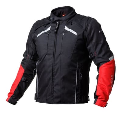 CHAQUETA LS2 SERRA / NEGRA ROJA HOMBRE / M1