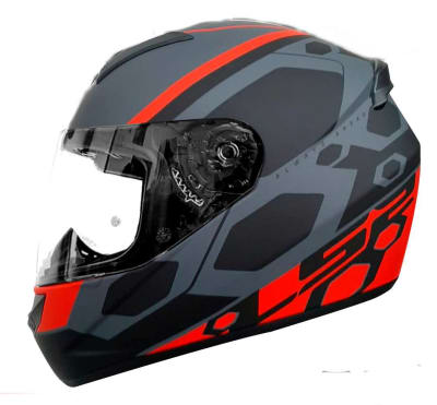 CASCO LS2 FF352 MEIN NEGRO ROJO MATE / M1