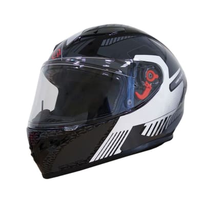 CASCO SHIRO SH-870 TYPHOON NEGRO GRIS / XL1