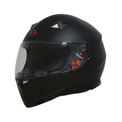 CASCO SHIRO SH-881 MONOCOLOR NEGRO MATE / XL