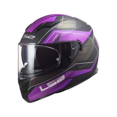 CASCO LS2 FF320 STREAM EVO MERCURY TITANIUM MORADO / M