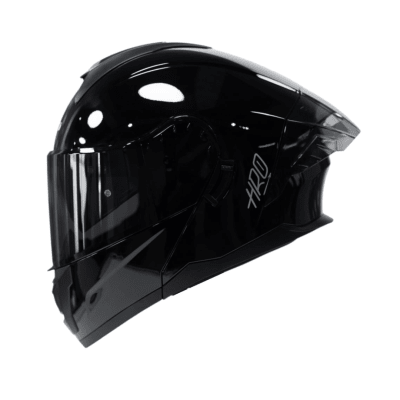 CASCO ABATIBLE HRO 3480DV SOLID NG SM BRILLO / TALLA L