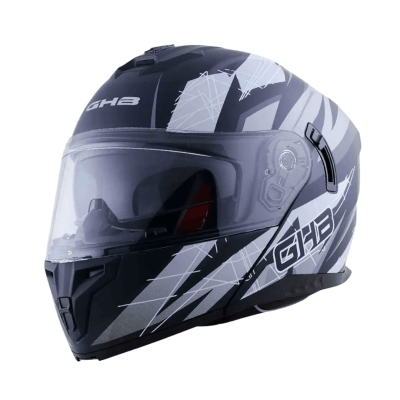 CASCO GHB 166 SCORING NEGRO GRIS MATTE / TALLA XL1