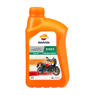 ACEITE REPSOL 15W50 MINERAL RIDER 4T / 1L1