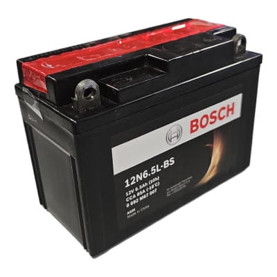 BATERIA MOTO 12N6.5L-BS / BOSCH
