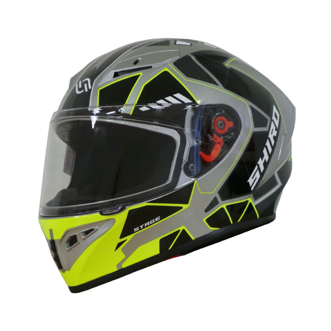 CASCO SHIRO SH-870 STAGE PLATA MATE / XL | R&O Motocicletas