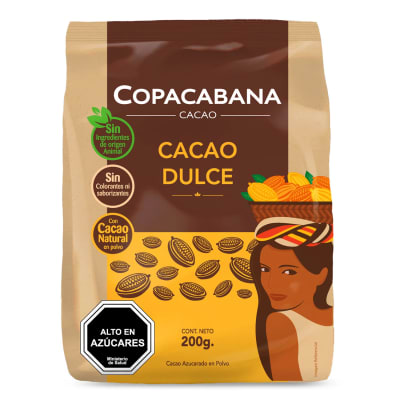 Cacao dulce copacabana 200g marco polo
