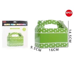 caja sorpresas verde x6
