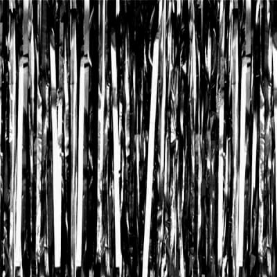 Cortina metalica negra 1x2m