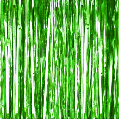 Cortina metalica verde 1x2m