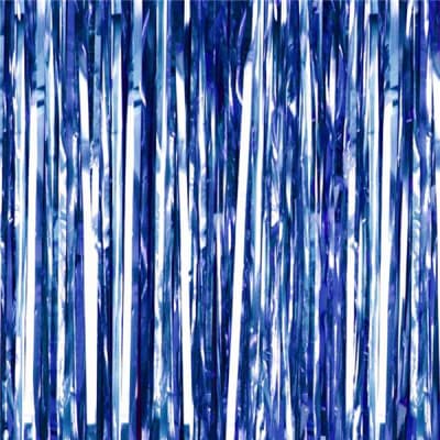 Cortina metalica azul 1x2m