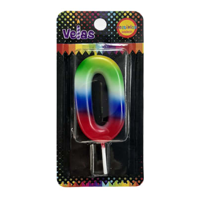 vela arcoiris 0
