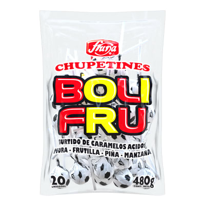 Chupetines bolifru x20 fruna