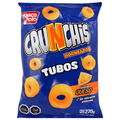 Crunchis Tubos 270g