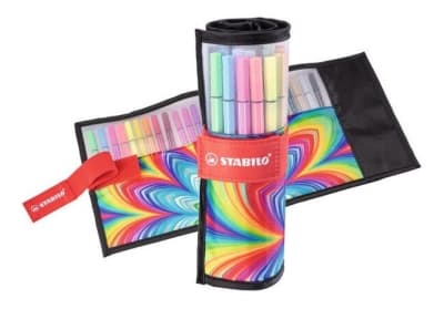 Pack stabilo point 68 25u + estuche