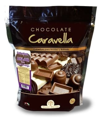 Cobertura alfajor 1kg caravella