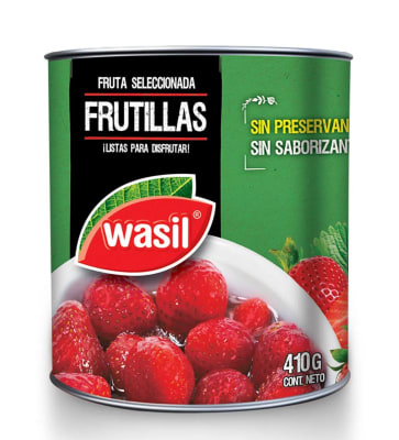 Frutillas 410g wasil