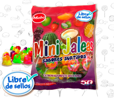 Mini jalea 50u Mabú