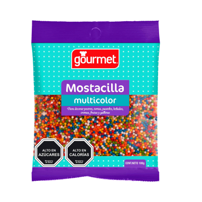 Mostacilla Multicolor 100g gourmet