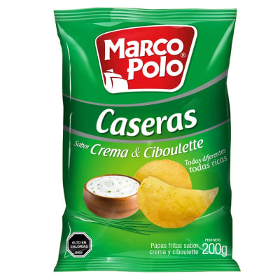 Papas fritas crema ciboulette 200g