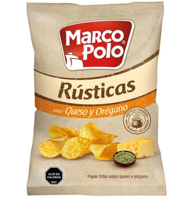 Papas rusticas queso oregano 185g