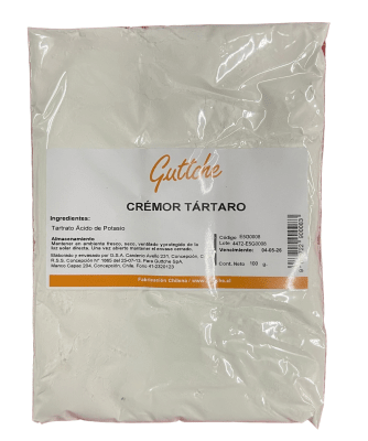 Cremor Tartaro 100g