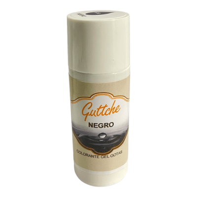 Colorante gel gotas negro 20g