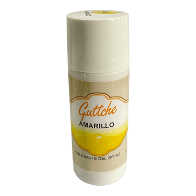 colorante gel gotas amarillo 20g