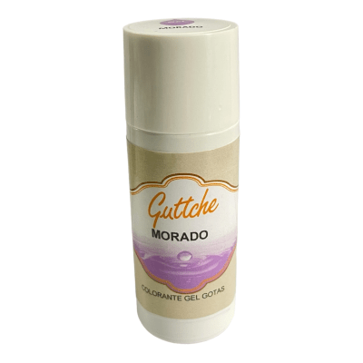 colorante gel gotas morado 20g