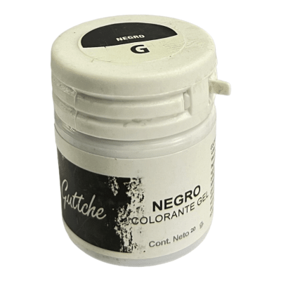 Colorante negro gel 20g