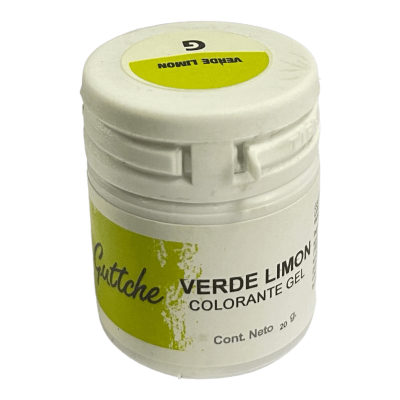 Colorante verde limon gel 20g