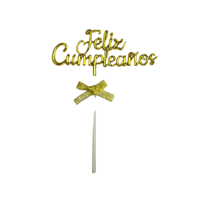 Deco Torta FC dorado