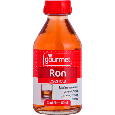 Esencia ron 60ml Gourmet