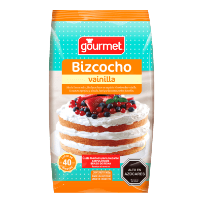 Bizcocho vainilla 500g gourmet