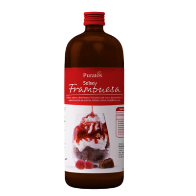 Salsa frambuesa 1L puratos