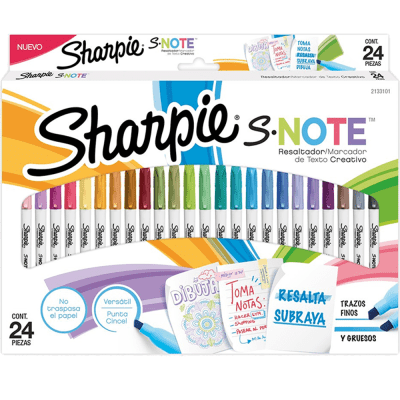 Set marcadores Sharpie S.Note 24u