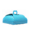 Caja torta Celeste 12x12cm X61