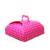 caja torta rosado 12x12cm x61