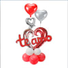 Set globo metalico te amo1